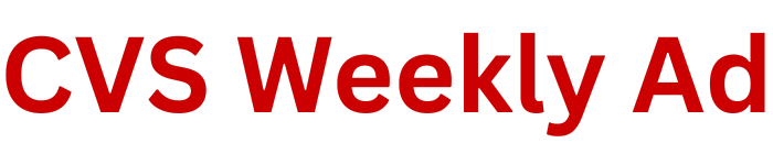 CVS Weekly Ad